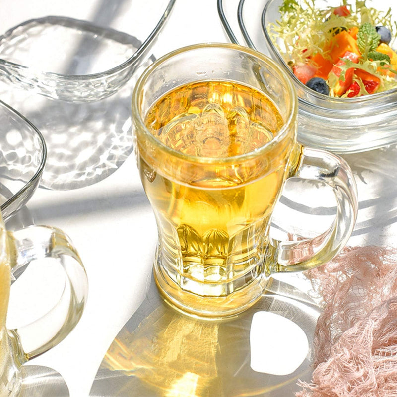 520ml/18oz Beer Mug Lead Free Glass Pub Beer Cup Drinking Glass Coke Cola Juice Glass