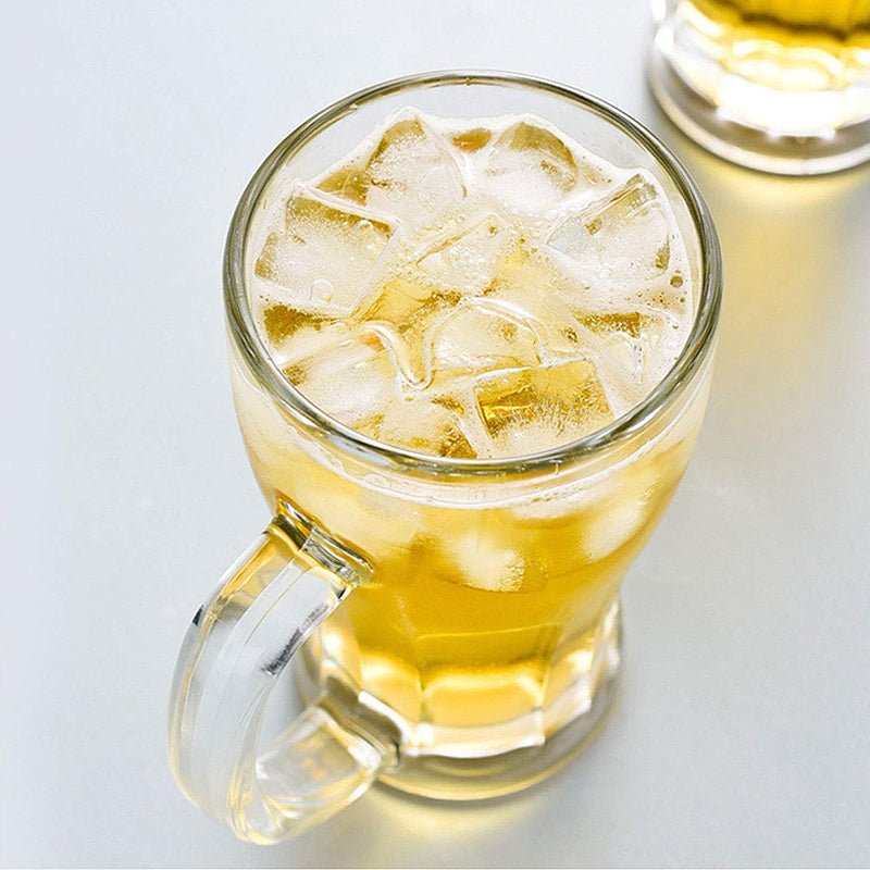 520ml/18oz Beer Mug Lead Free Glass Pub Beer Cup Drinking Glass Coke Cola Juice Glass