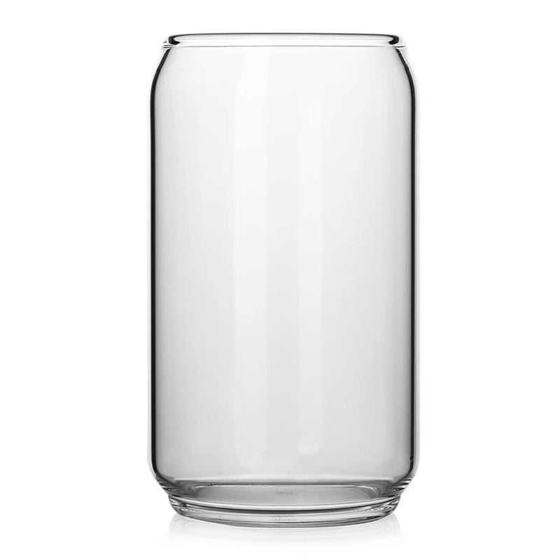 20oz Can Shaped Beer Glass 600ml Craft Drinking Glass Large Beer Glass for Any Drink