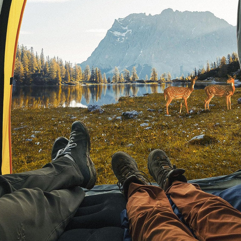 5.5'-6' Pickup Truck Tent PU2000mm Double Layer Truck Tent Accommodate 2 Person