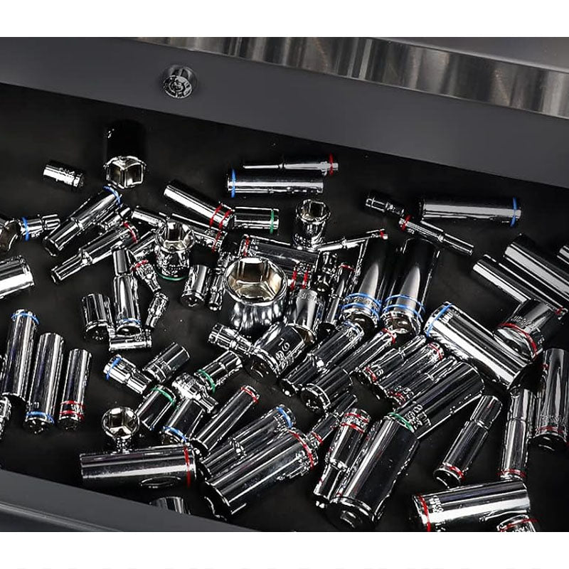 3/8-inch Magnetic Socket Organizer Set Socket Organizers 2-Piece SAE & Metric Socket Holders