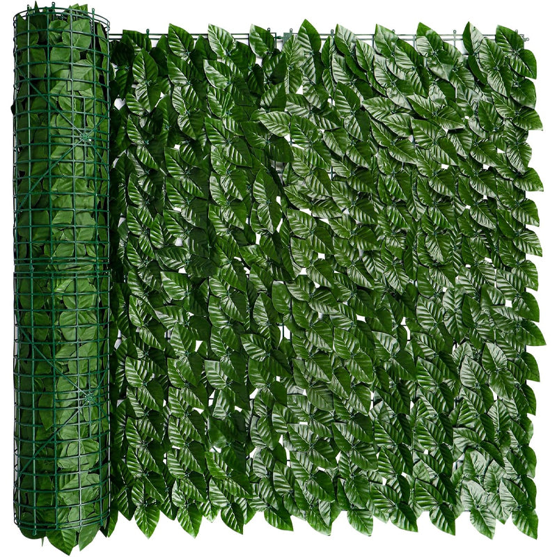39" × 157" Ivy Privacy Fence Faux Hedge Panels Greenery Vines for Outdoor Garden Yard Balcony