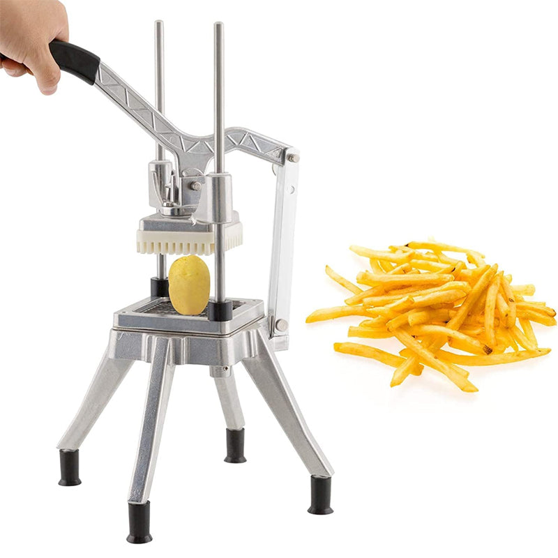 Commercial Vegetable Fruit Chopper 1/4″ & 3/8″ Blade French Fry Cutter Onion Slicer Food Dicer