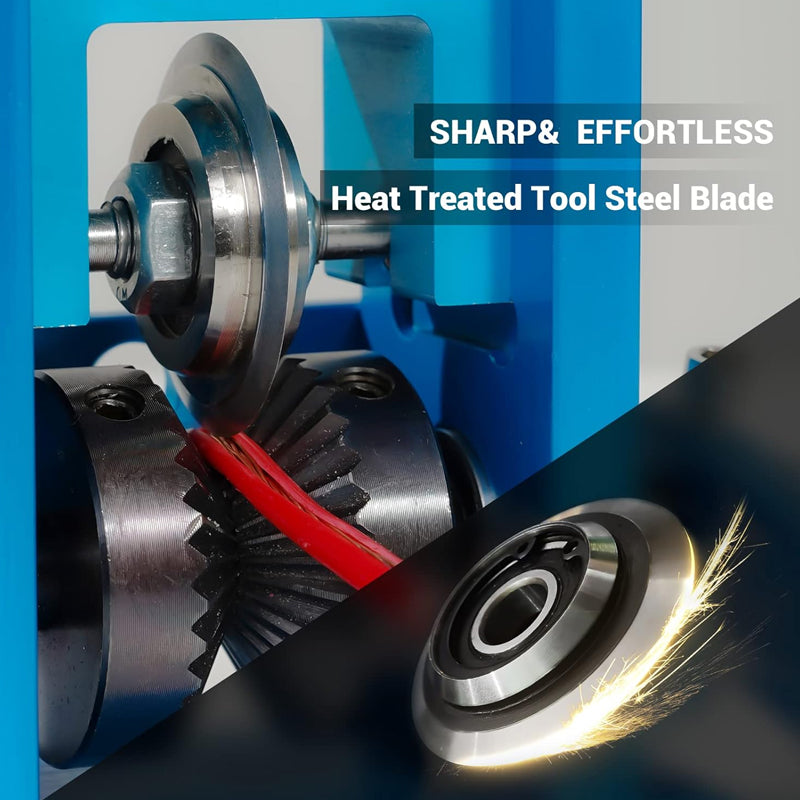 Cable Wire Stripping Machine 1.5-20 mm Wire Stripper Tool Copper Scrap Recycle Tool With Hand Crank