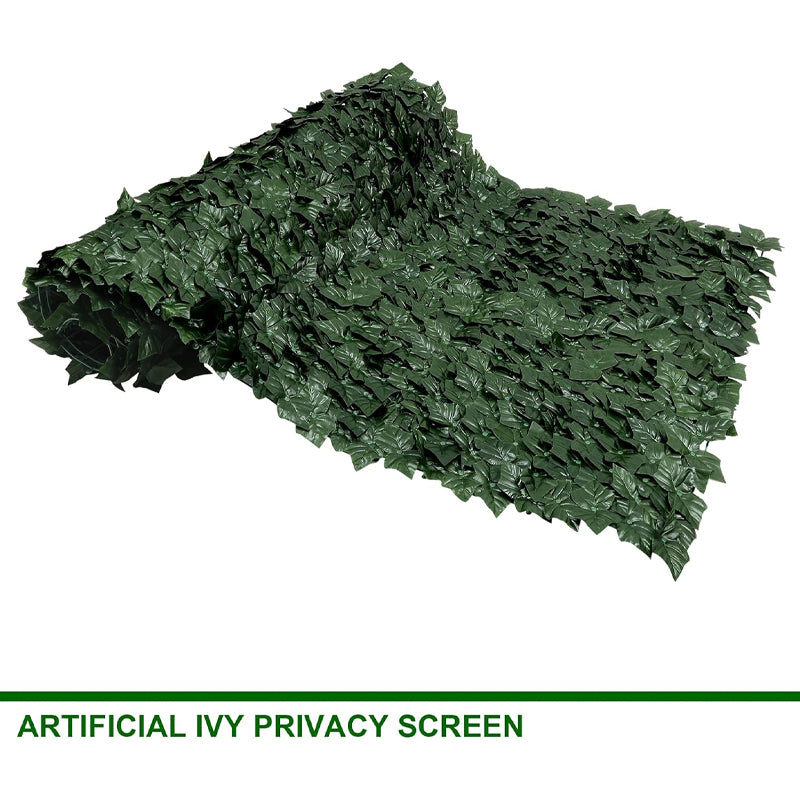 59" × 118" Artificial Ivy Privacy Fence Privacy Ivy Fence Faux Ivy Vine Leaf Decoration Screen