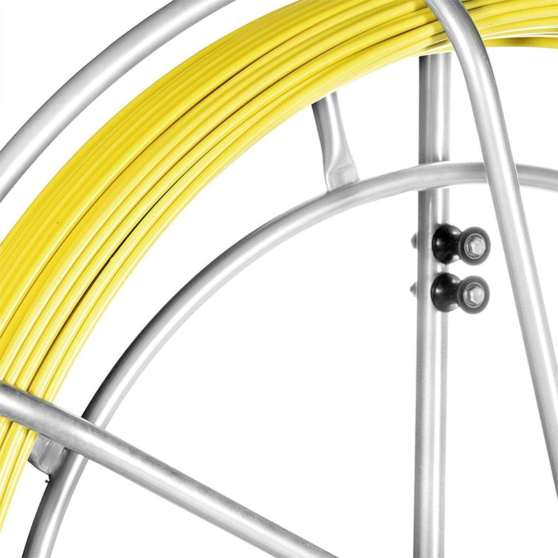 6MM 656FT Fish Tape Fiberglass Duct Rodder Fish Tape Fish Tape Min Bending Radius 13 inch/330 mm