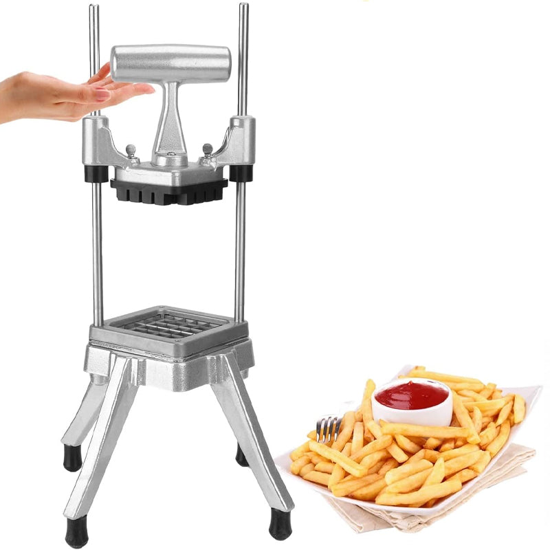 Commercial Vegetable Chopper Dicer 1/2″ Blade Professional Food Dicer for Tomato Peppers Potato Mushroom