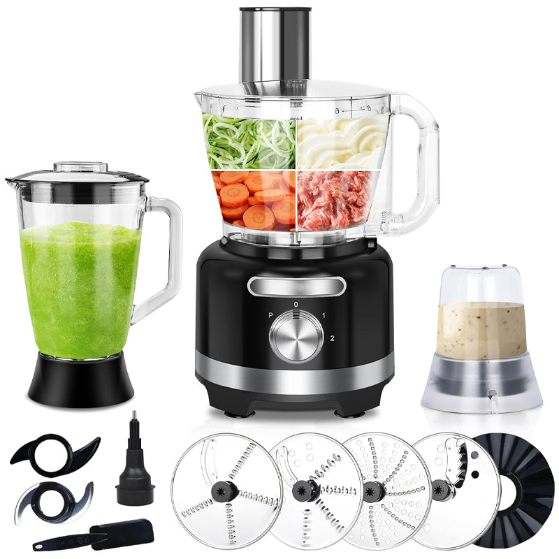 16-Cup Food Processor Multifunction Vegetable Chopper Professional Electric Food Chopper