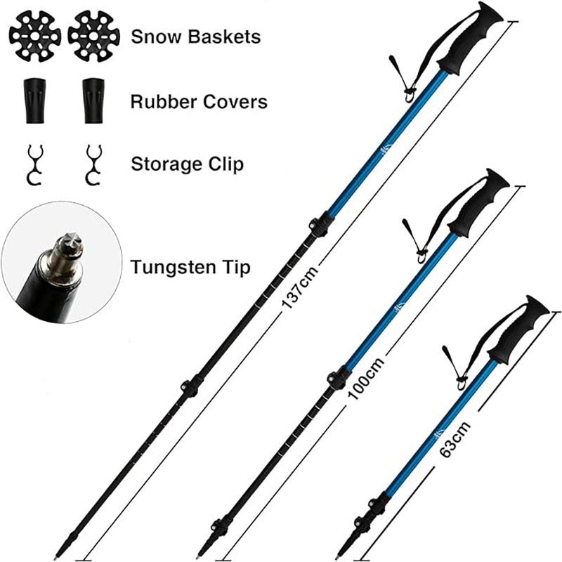 Snowshoes Light Weight with Carrying Tote Bag and Trekking Poles,Weight Snowshoes,Aluminum Alloy,Fully Adjustable Bindings