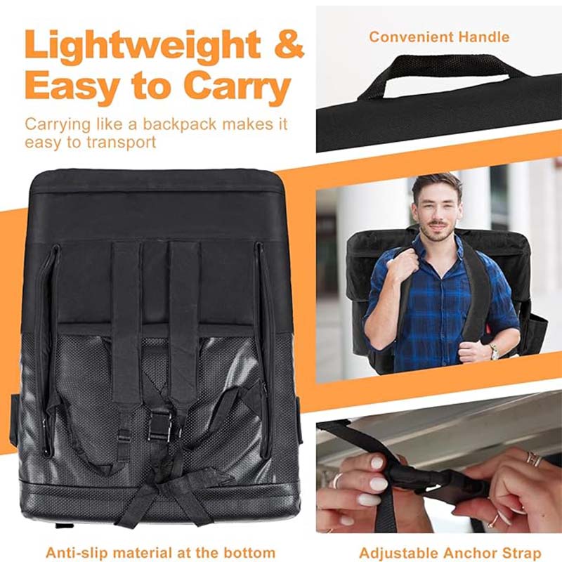 Folding Stadium Seat, Wide Bleacher Seat Backs, Folding Padded Cushion Stadium Chair,Ideal for Sport Event Beach Concert