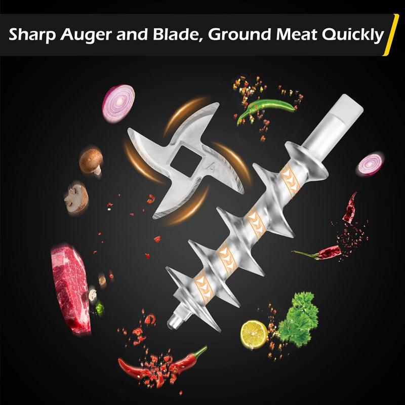 Stainless Steel Manual Meat Grinder Meat Processor Hand Grinding Machine Sausage Stuffer Filler