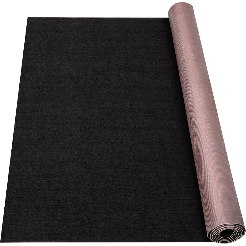 Marine Carpet Black 6 FT × 14 FT Boat Carpet Roll Marine Grade Boat Carpet with TPE Backing