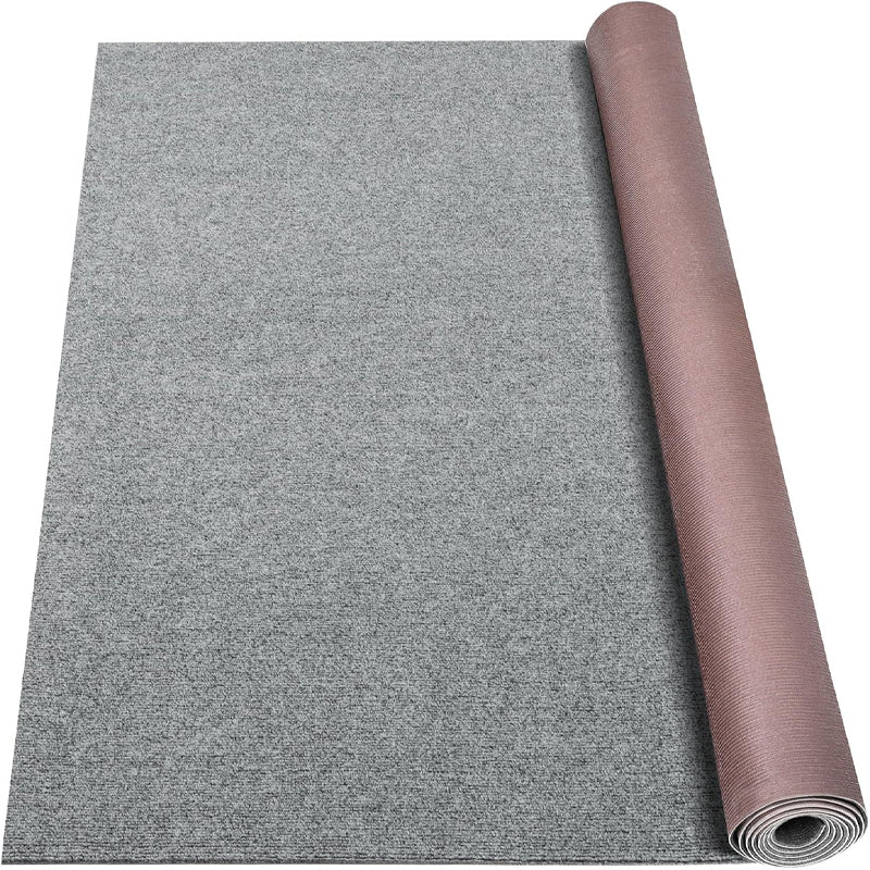 Marine Carpet Smoke Gray 6 FT × 14 FT Boat Carpet 0.2" Thick with Water-Proof TPE Backing