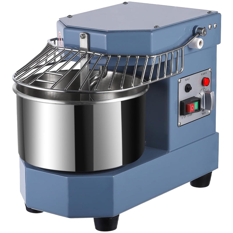 8.5Qt 450W Commercial Dough Mixer Food Mixer with Food-grade Stainless Steel Bowl for Restaurant Pizzeria