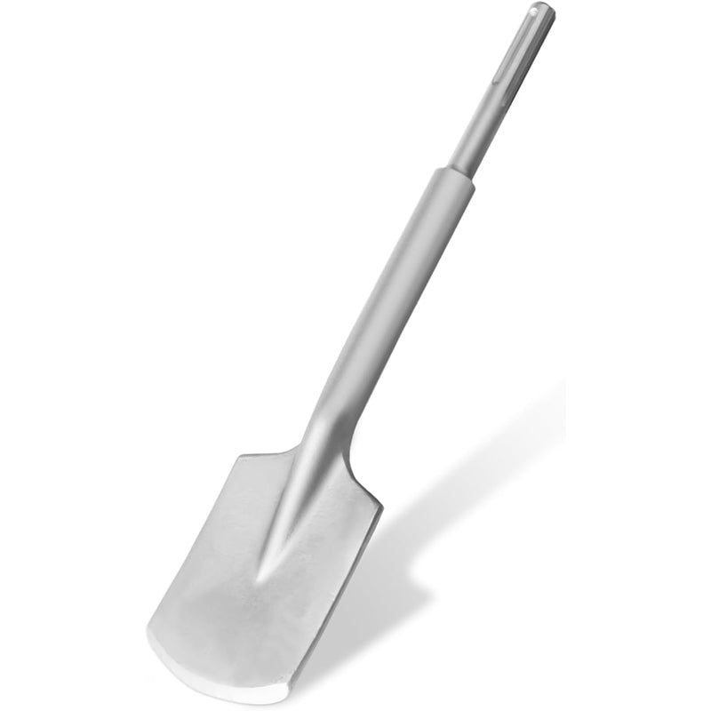 Clay Spade 4-1/3" × 18" Alloy Steel Chisel Bit Digging Shovel Bit Chisel for Concrete Brick Sand Stone