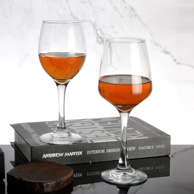 Glass Wine Stemware 320ml 350ml Lead-free Glass Wine Glass Goblet Crystal Glass Cup