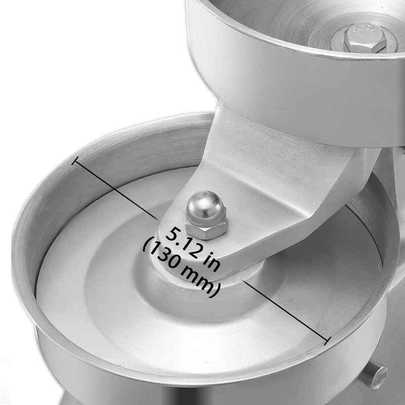 5inch/130mm Commercial Hamburger Press Patty Maker with 500 Greaseproof Papers Burger Forming Machine