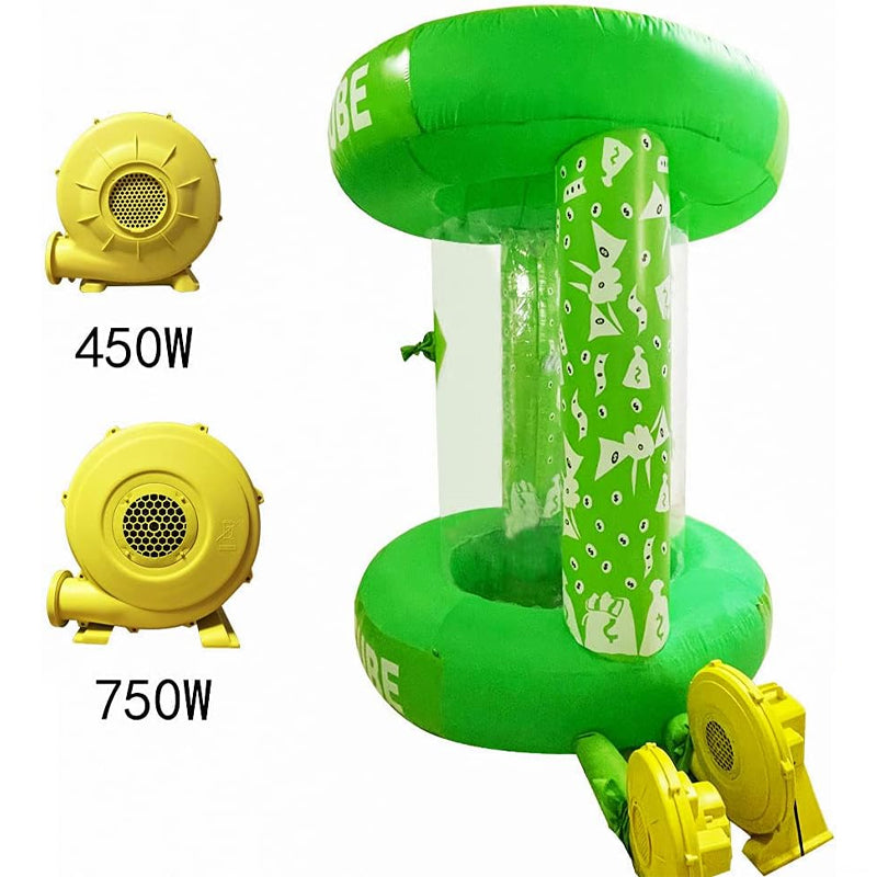 Inflatable Cash Cube with 450W+750W Blowers Quick Inflated Cash Cube for Promotion Events