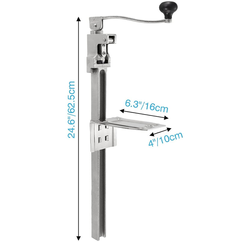 Commercial Can Opener for Large Cans Up to 17.7” Manual Can Opener with Stainless Steel Blade