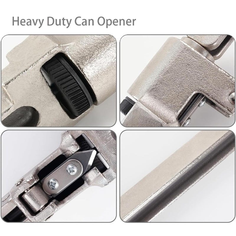 Manual Can Opener For Cans Up to 11" Tall Commercial Can Opener Heavy Duty Can Opener
