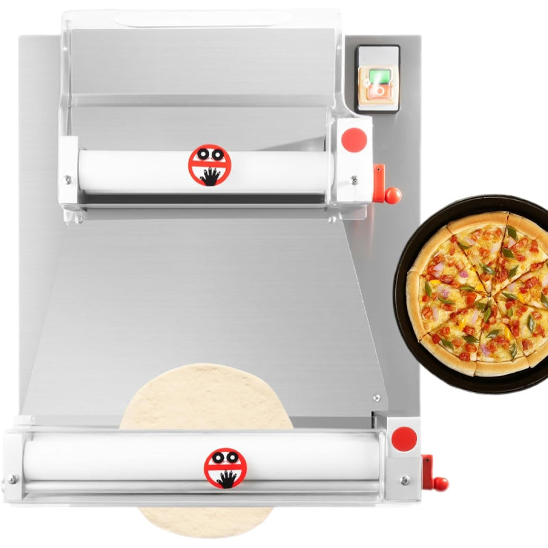 Pizza Dough Roller Sheeter Max 16" Electric Pizza Dough Roller Commercial Dough Sheeter Machine