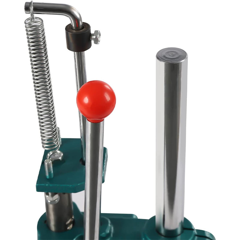 9.5 Inch Manual Pizza Dough Press Machine with 0.2" Thick Disc Stainless Steel Pizza Dough Maker