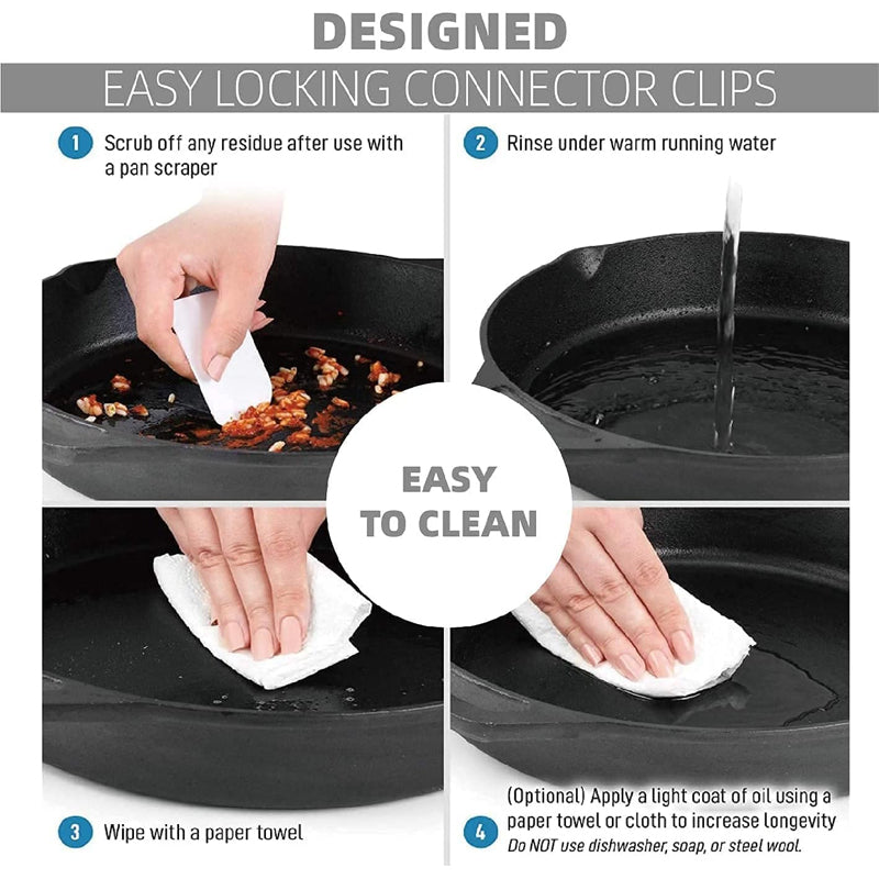 10 Inch Tortilla Press Cast Iron Tortilla Maker Taco Press with Parchment Paper Dough Maker