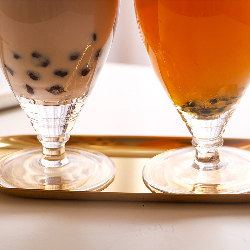 470ml Transparent Coffee Cup Multifunctional Glass Drink Cup for Restaurant Bar Cafe