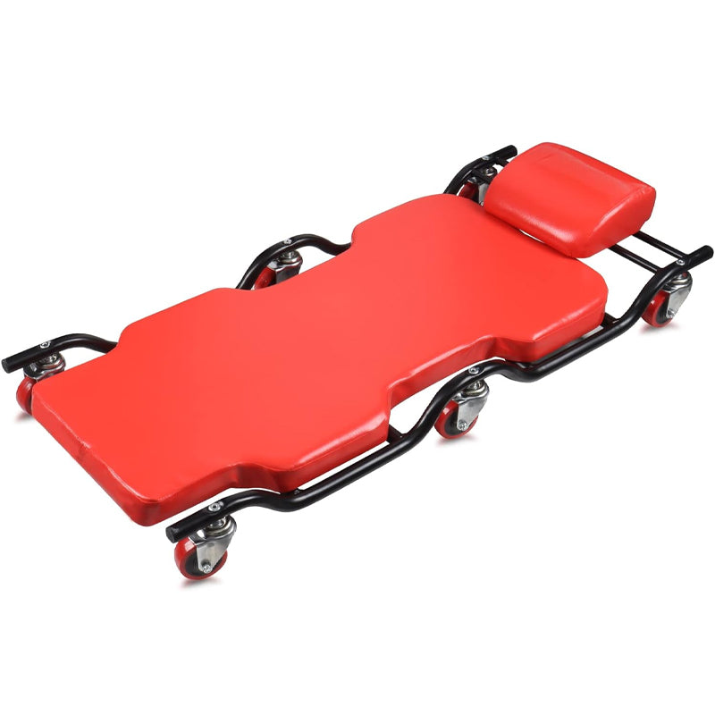 44'' Garage Creeper 350 lbs Capacity Heavy-Duty Mechanic Creeper with 6 Sturdy Casters