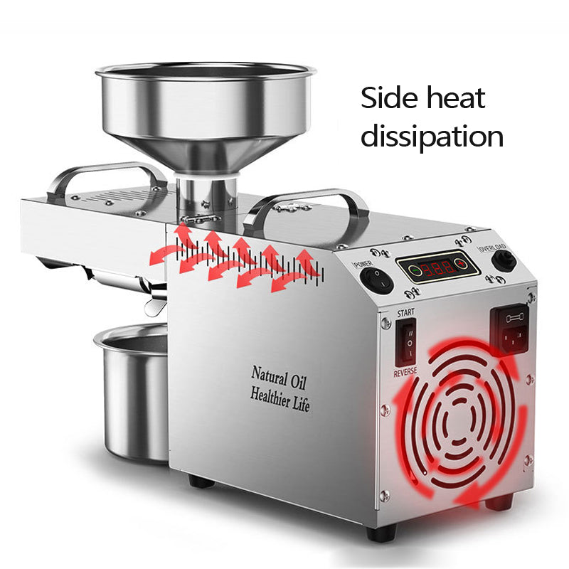 Oil Press Machine 700W Small Intelligent Temperature Control Oil Press Machine