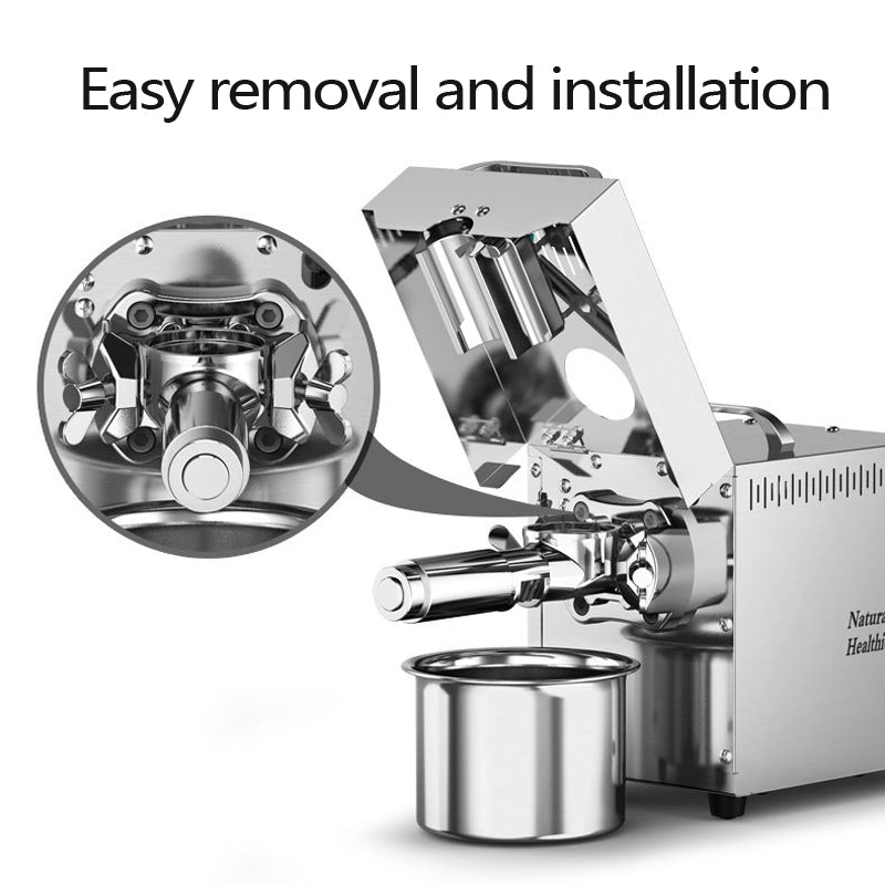 Oil Press Machine 700W Small Intelligent Temperature Control Oil Press Machine