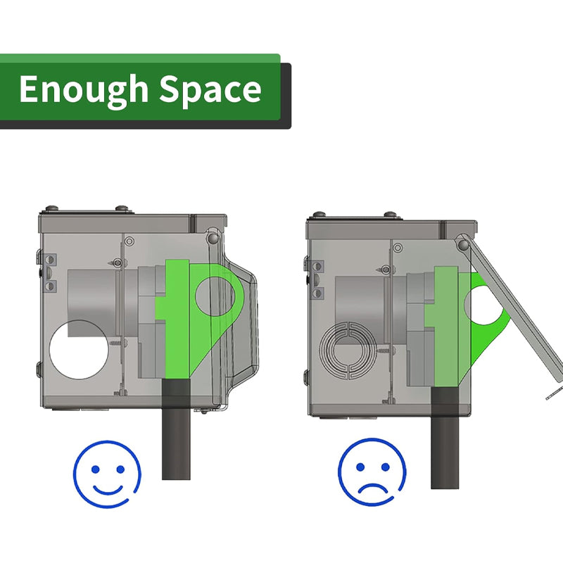 30 Amp Power Outlet Box 125 Volt RV/EV Receptacle Box Weatherproof Outdoor Electrical Panel