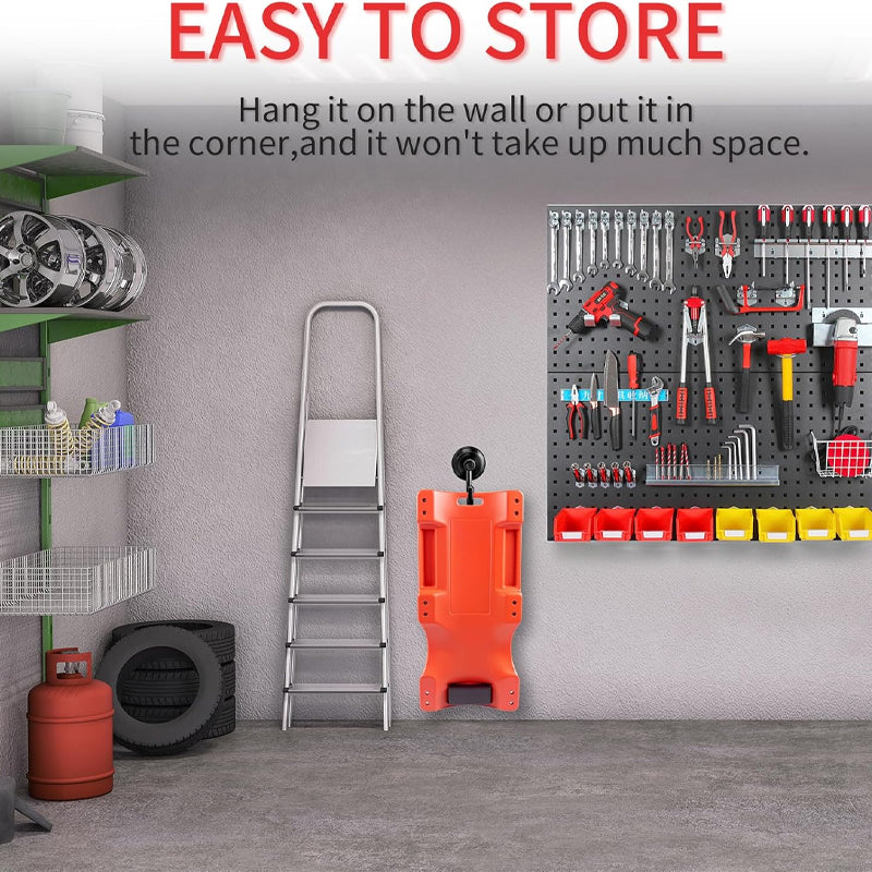 Mechanic Plastic Creeper 360lbs Weight Capacity 40 Inches Heavy Duty Automotive Rolling Garage