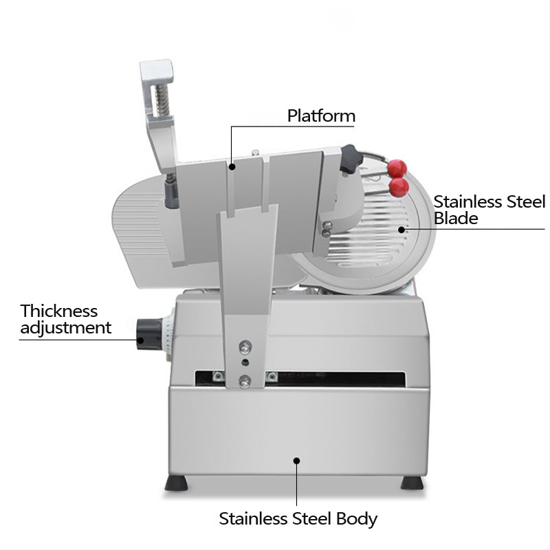 Automatic Mutton Slicer Machine 540W Stainless Steel Meat Slicer