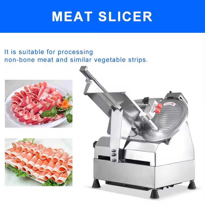 Automatic Mutton Slicer Machine 540W Stainless Steel Meat Slicer
