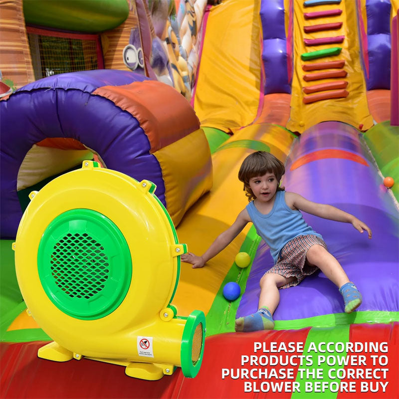 950W Air Blower Inflatable Blower for Spray Booth Bouncy Castle Jumper Water Slid Blower Corded