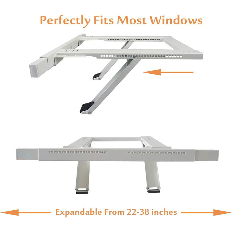 Air Conditioner Support Bracket Max. 220 lbs Load Capacity Heavy-Duty Window AC Bracket