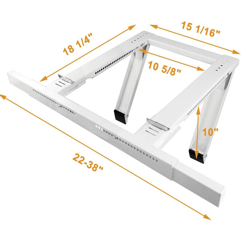 Air Conditioner Support Bracket Max. 220 lbs Load Capacity Heavy-Duty Window AC Bracket