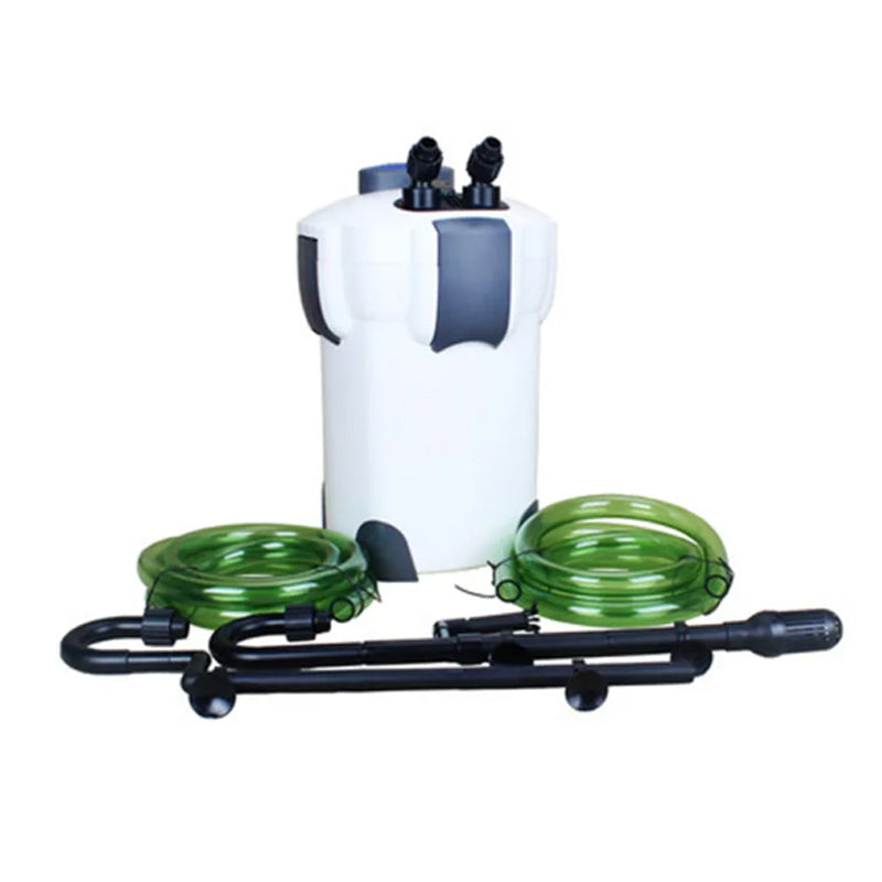 Fish Tank Cylinder Filter Bucket Hw302 External Filter Aquarium Germicidal Lamp Clean Water Algae