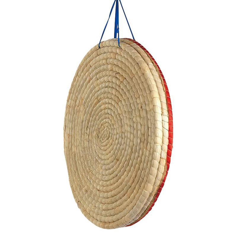 3 Layers Archery Target, 20 inch Traditional Solid Straw Archery Target Hand-Made Arrows Target for Backyard Outdoor Hunting Shooting Practice