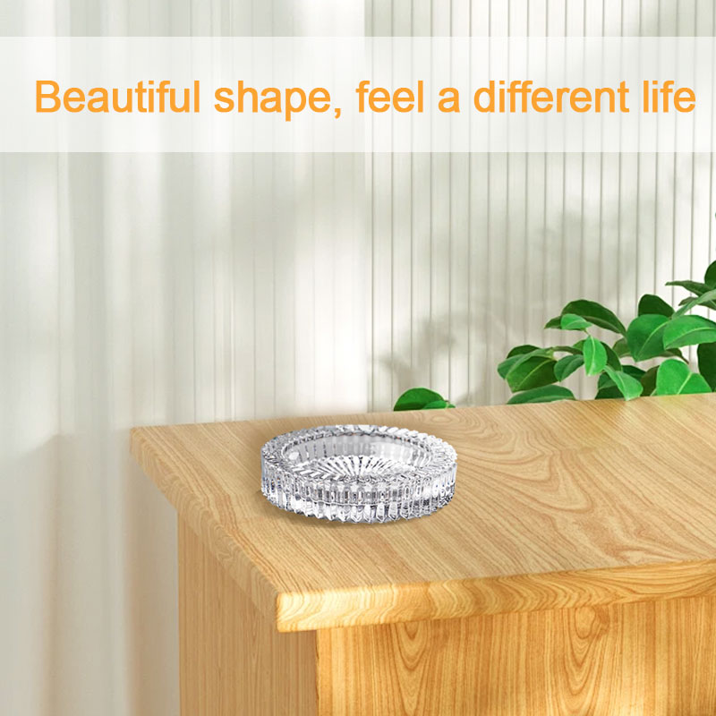 Ashtrays, Alass Ashtrays, Thickened And Transparent Ashtrays, Ashtrays For Domestic And Commercial Offices