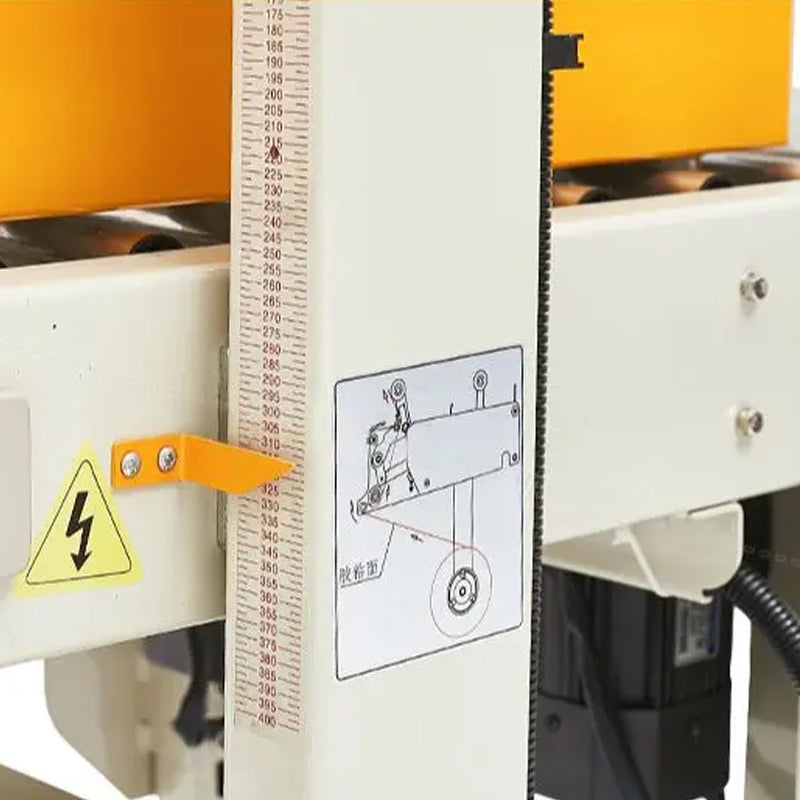 Automatic Carton Case Bottom Taping Machine 180W Case Sealer 110V Auto Box Taper Top Bottom Tape Carton Sealer