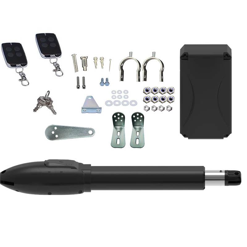 Automatic Gate Opener with Electronic limit for Single Swing Gate up to 660 Pounds or 10 Feet