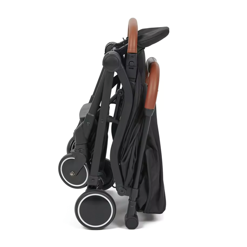 Standard Baby Stroller Lightweight,One Hand Fold Compact & Self-Standing,Newborn Stroller,Infant Stroller for Travel,Graphite Gray