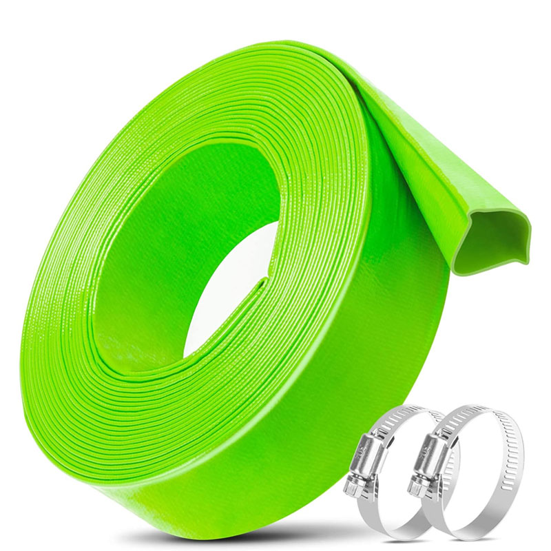 2 Inch Heavy Duty Pool Backwash Hose 25ft With Clamp, Pool Drain Hose