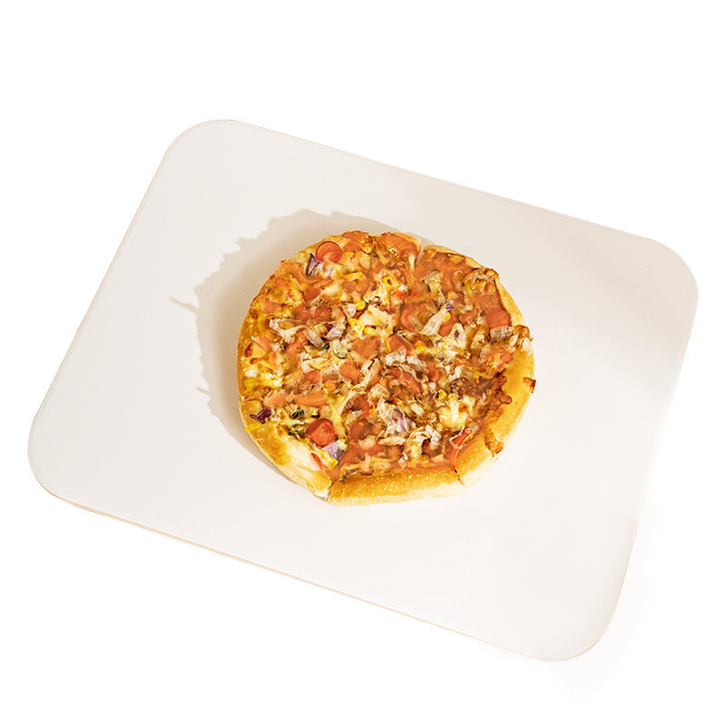 Pizza Stone Tray, Baking Stone Slab Ceramic Oven Stone Tray European Bread Baking Tray Pizza Plate