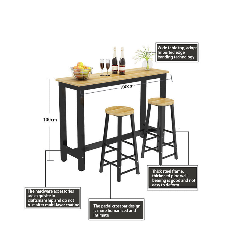 Bar Bable And Chair Set, Bar Table And Chair Set, Kitchen Table And Chair Set, Milk Tea Shop Table And Chair