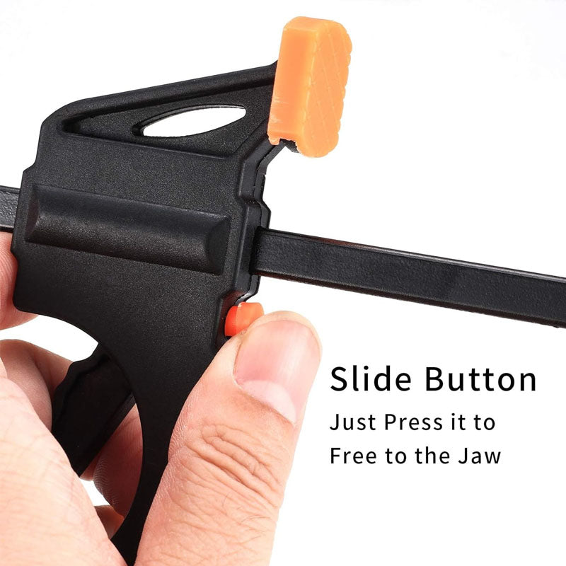 5 Pcs 4 Inch Bar Clamps for Woodworking for spread clamp parts for welding gluing or woodwork projects