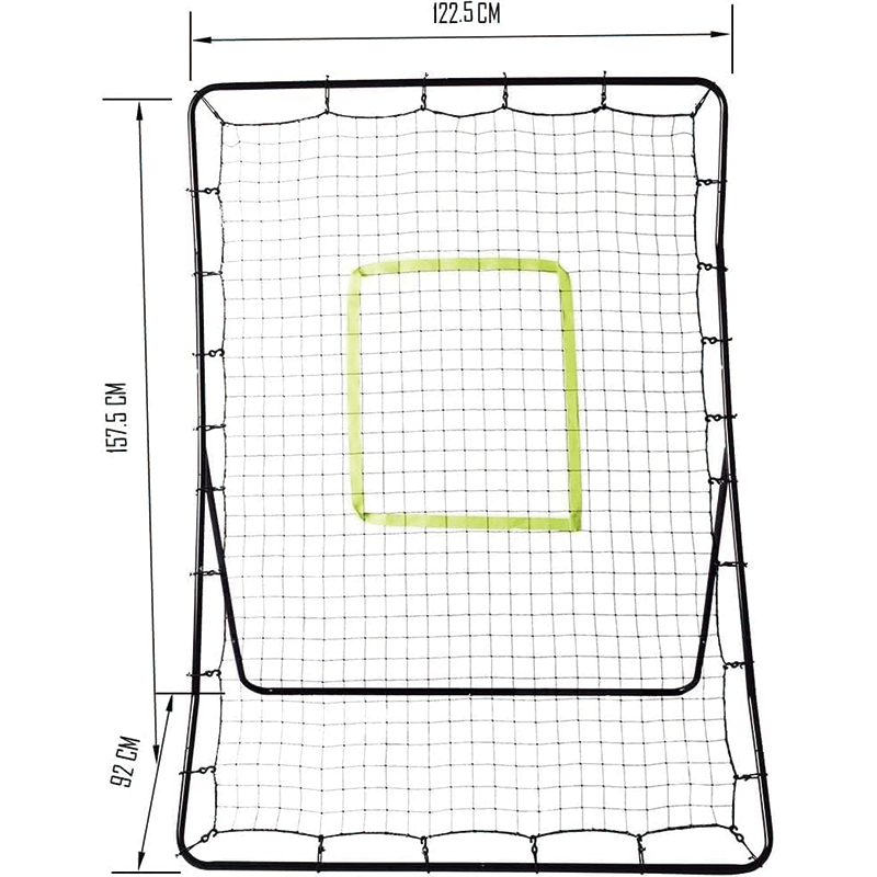 Baseball And Softball Rebounder Net, Baseball Softball Rebounder, Rebound Trainer for Kids and Adults, Pitcher Throwing Practice trainer