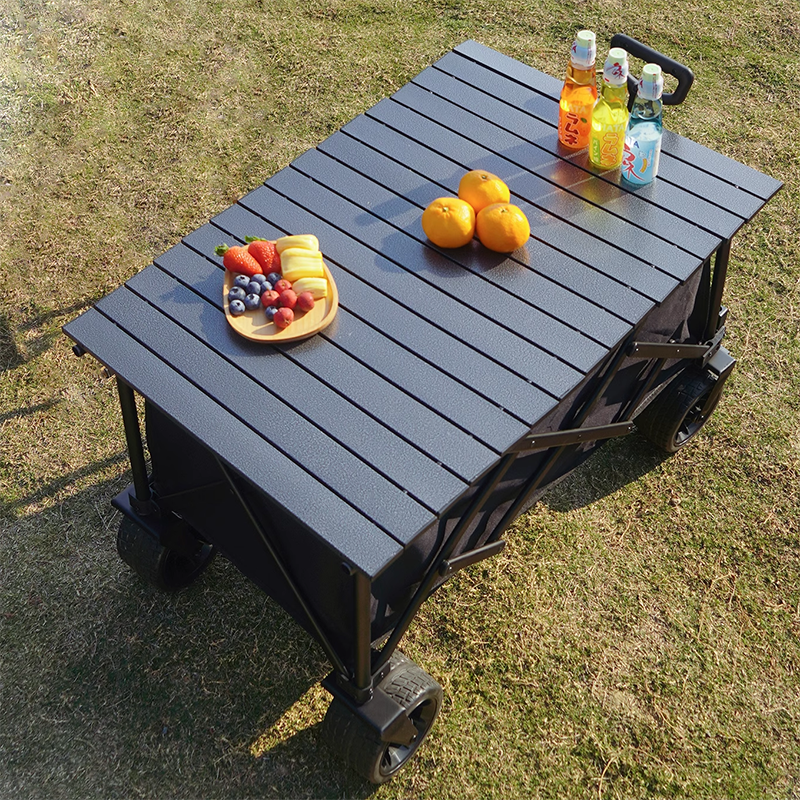 Extra Large Off-Road Beach Cart With Extra Large Aluminum Alloy Table
